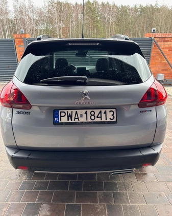 Peugeot 2008 cena 49999 przebieg: 56000, rok produkcji 2018 z Wągrowiec małe 137